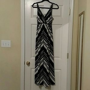 Perfect Summer Dress,Soma Black & White Maxi Dress